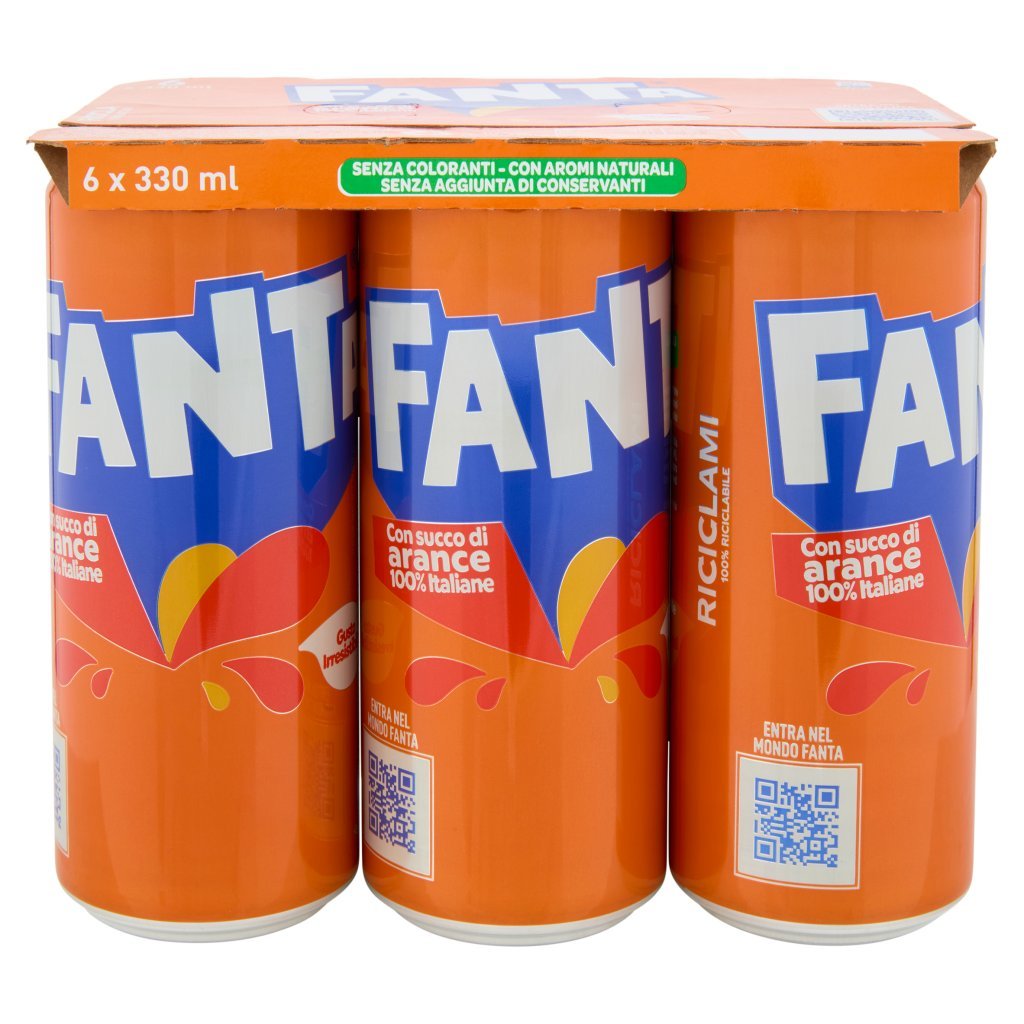 Fanta Orange Original 6 x 33 Cl