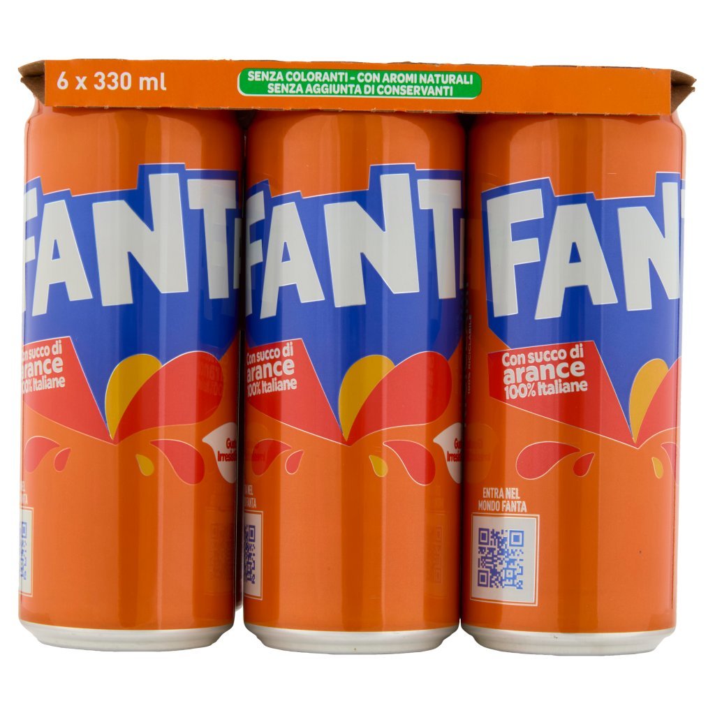 Fanta Orange Original 6 x 33 Cl