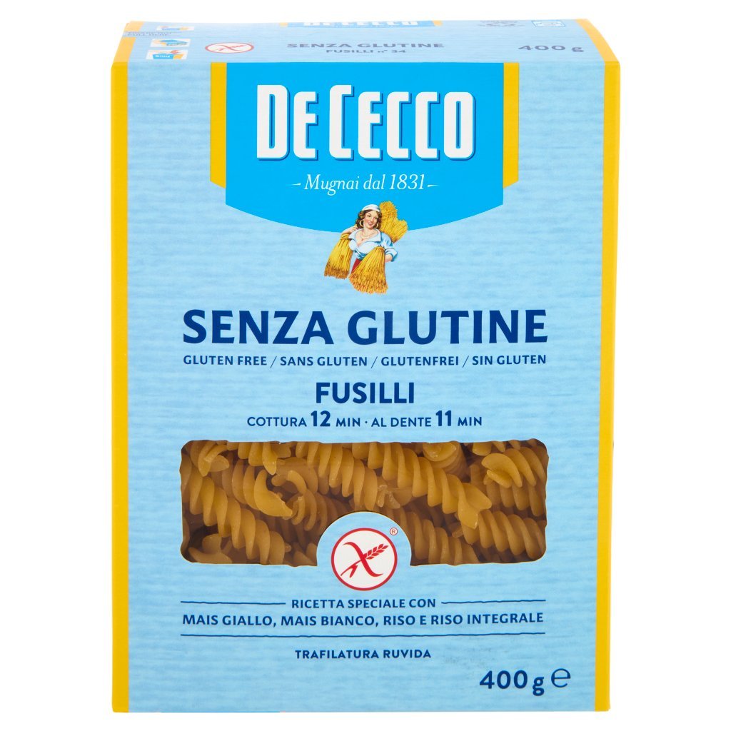 De Cecco Senza Glutine Fusilli N°34