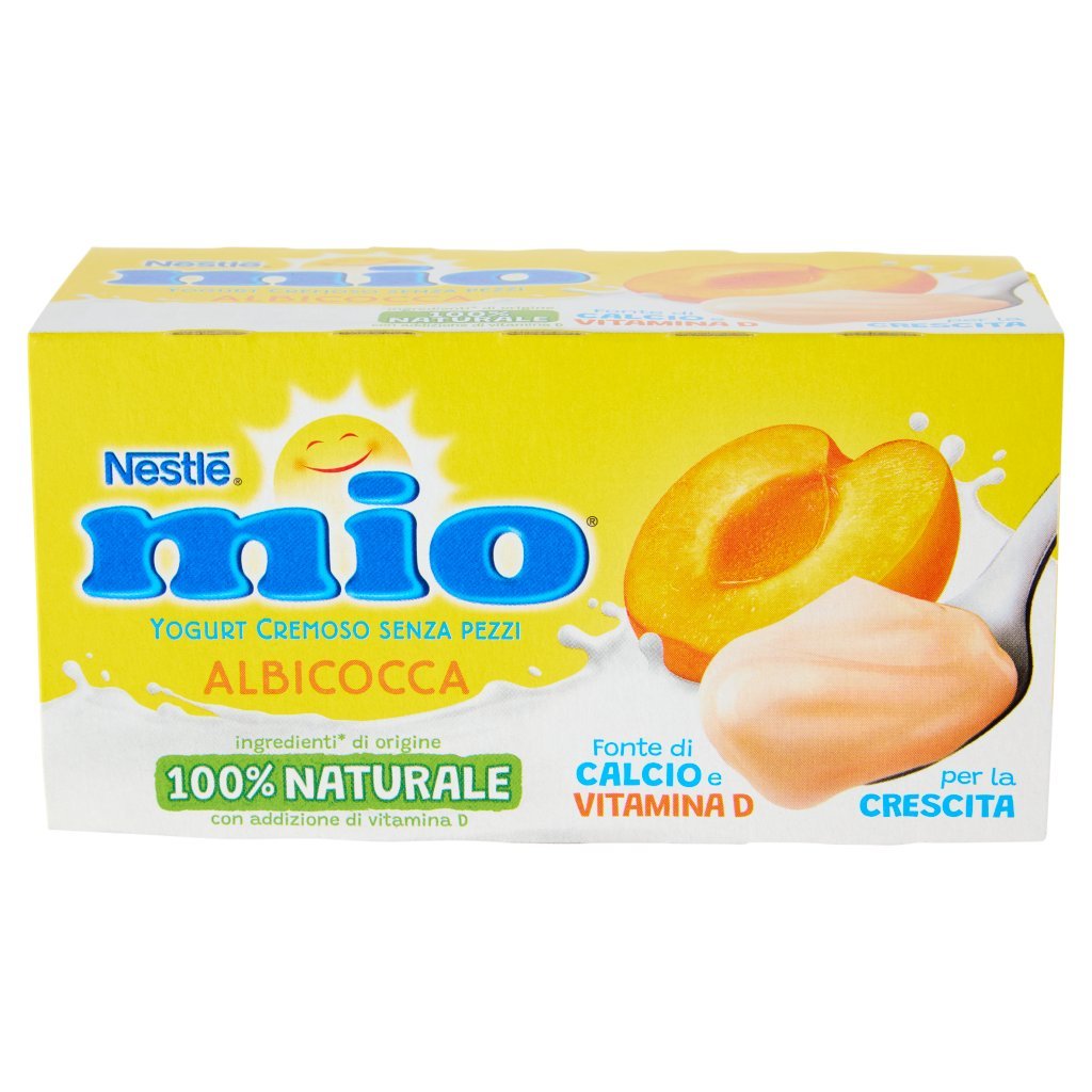 Mio Nestlé  Yogurt Cremoso senza Pezzi Albicocca 2x125g