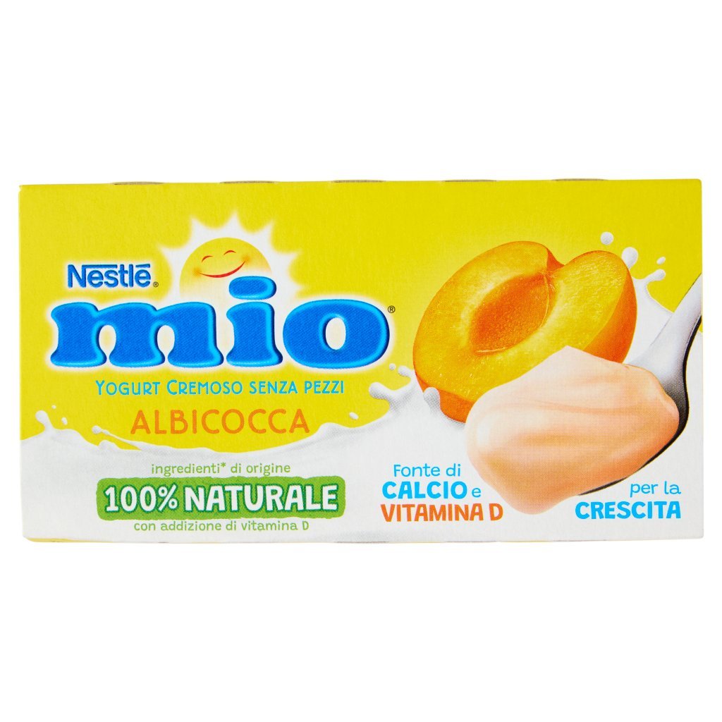 Mio Nestlé  Yogurt Cremoso senza Pezzi Albicocca 2x125g