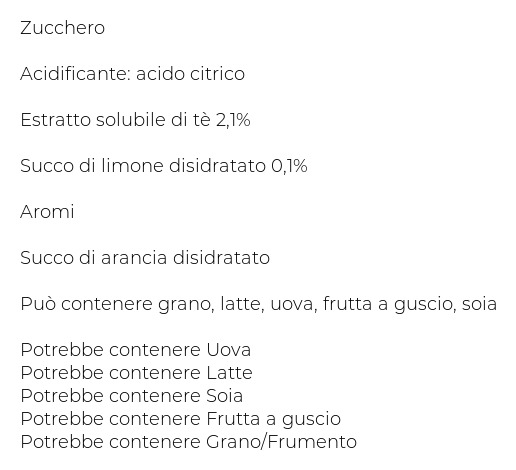 Cameo Preparato Solubile per Bibita Analcolica Tè Freddo Gusto Limone