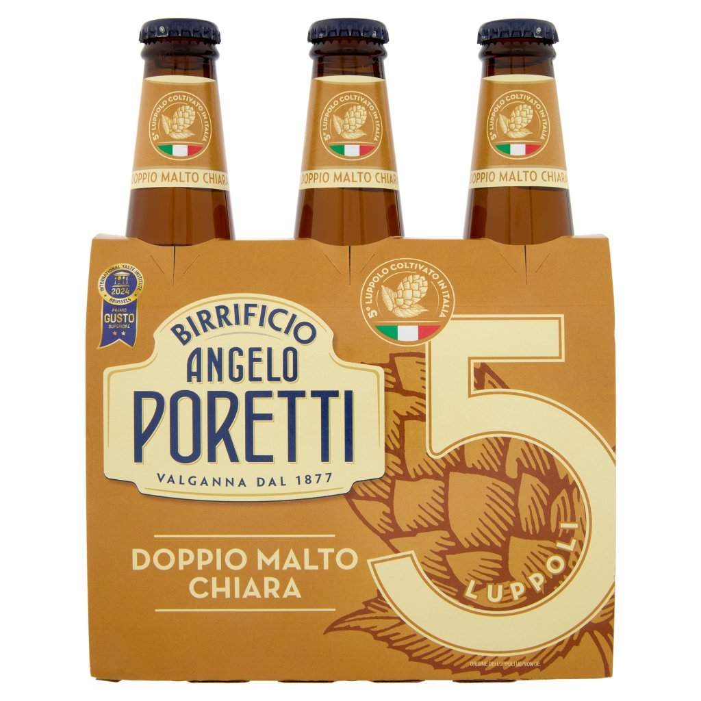 Birrificio Angelo Poretti Doppio Malto Chiara 5 Luppoli