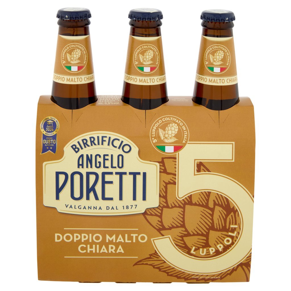 Birrificio Angelo Poretti Doppio Malto Chiara 5 Luppoli