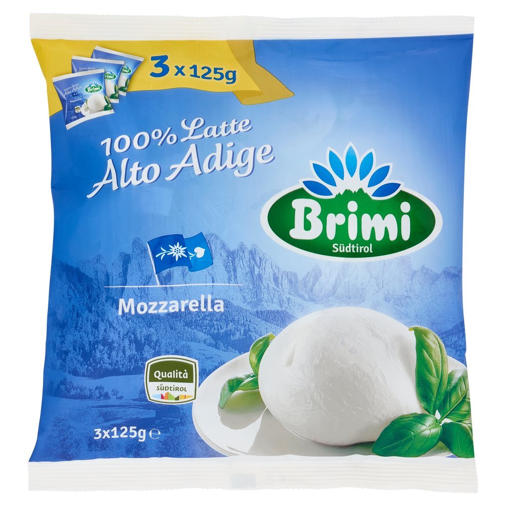 Brimi Mozzarella 3 x 125 g