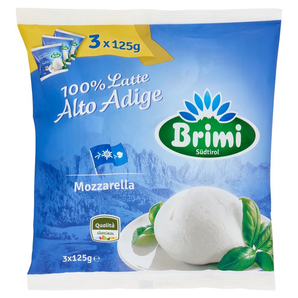 Brimi Mozzarella 3 x 125 g